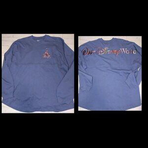 Walt Disney 50th Anniversary Castle Spirit Jersey Shirt Size Adult M Purple